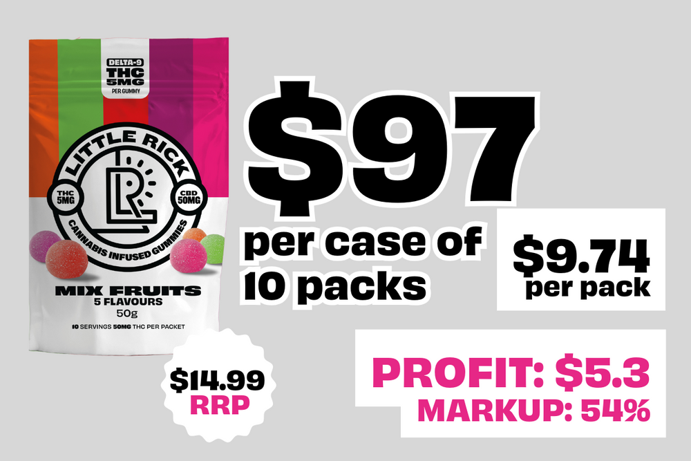 Mix Fruit Gummies | 10 Case | Wholesale