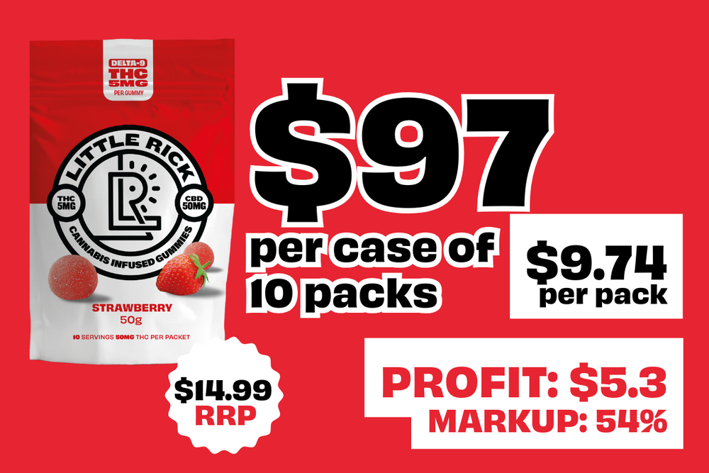 Strawberry Gummies | 10 Case | Wholesale