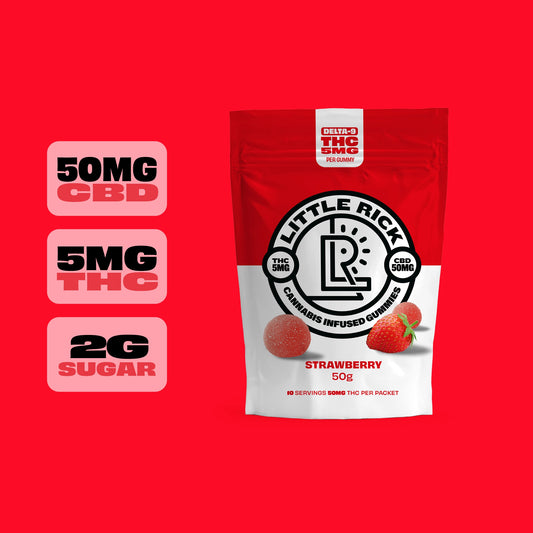 Strawberry - Rapid Onset 5mg Delta-9 THC Gummies