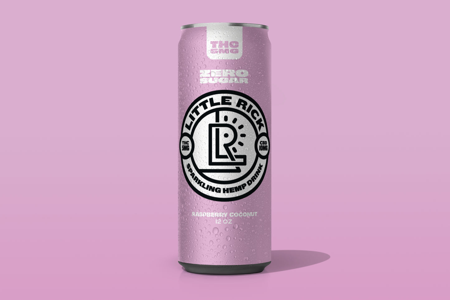 Raspberry Coconut - 5mg THC Drink