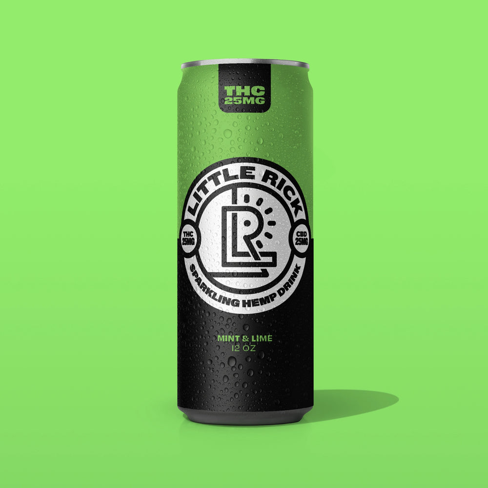 Mint & Lime - 25mg THC Drink
