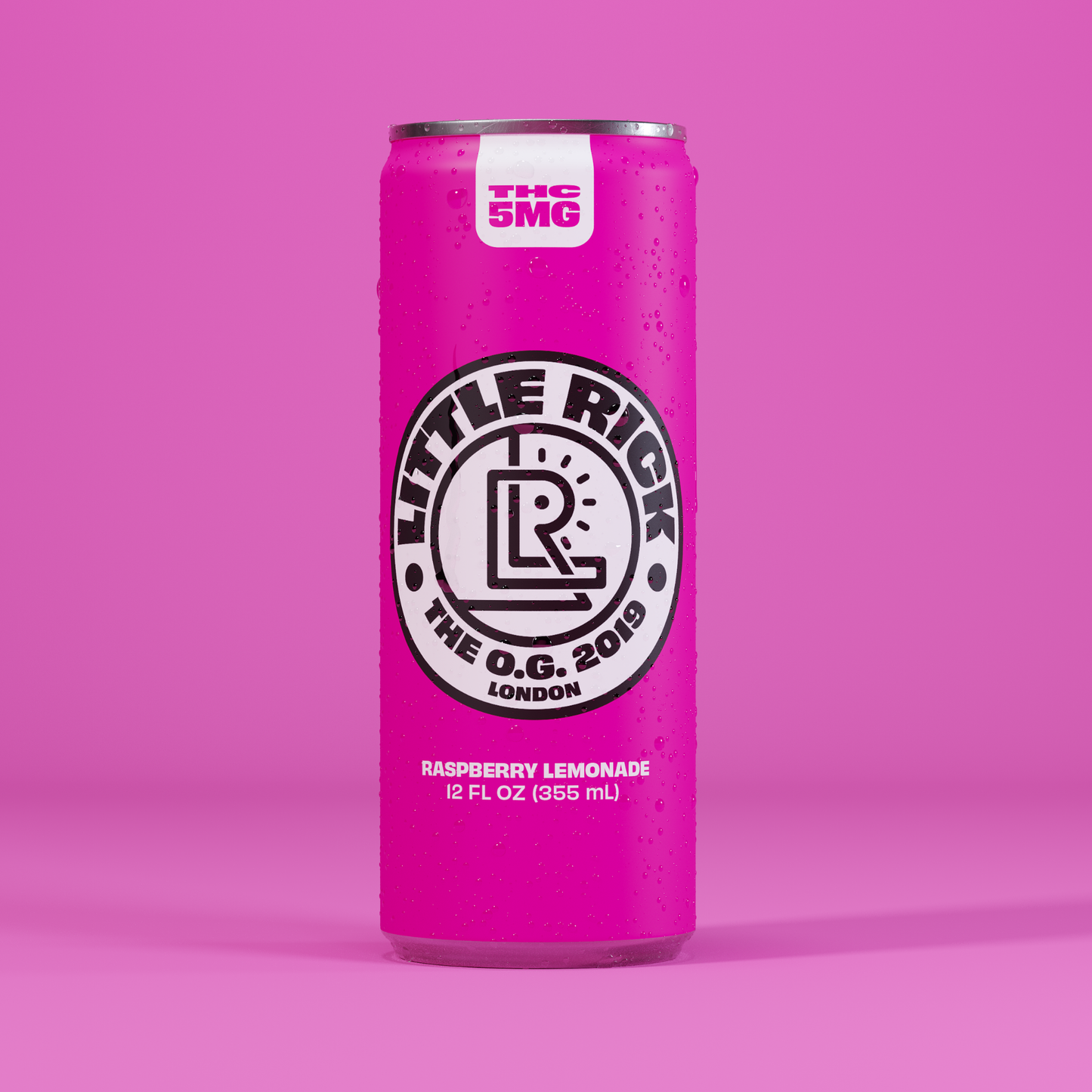 Raspberry Lemonade - 5mg THC (4-Pack)