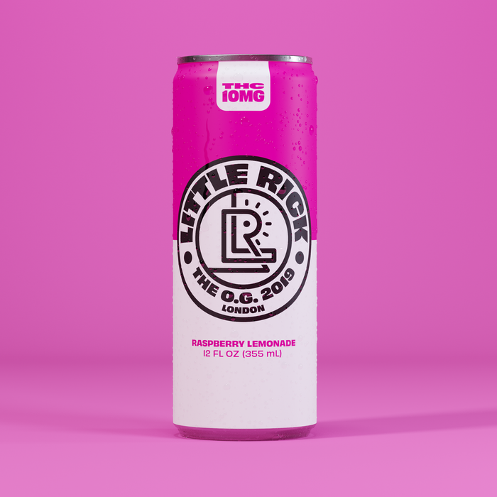 Raspberry Lemonade 10mg THC Drink
