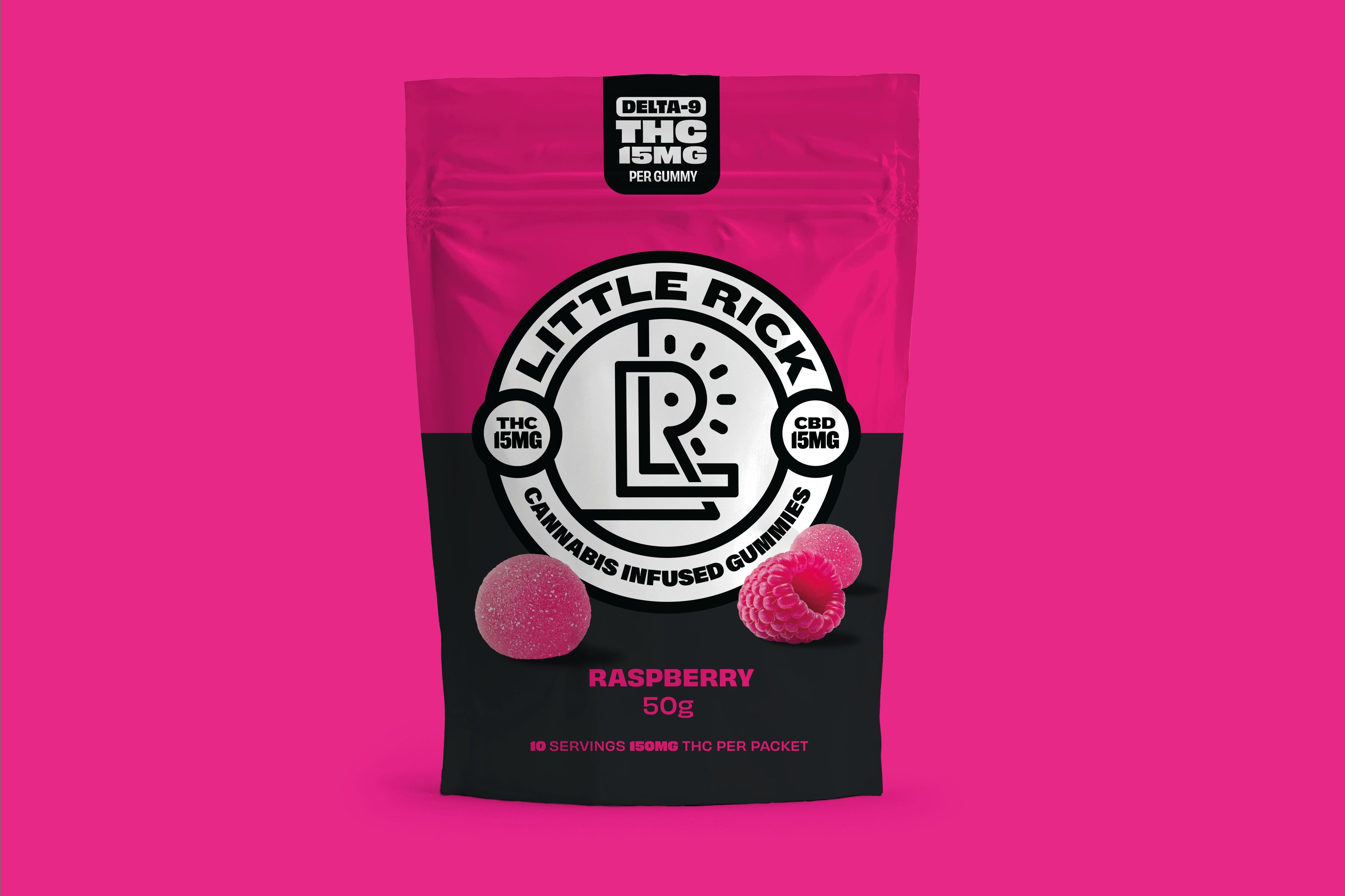 High Strength - 15mg THC Infused Gummies