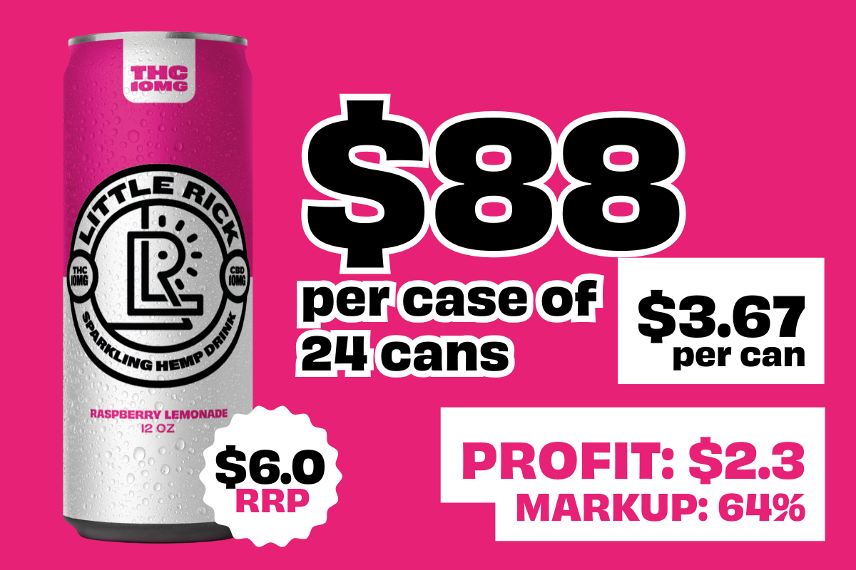 Raspberry Lemonade | 24 Case | Wholesale