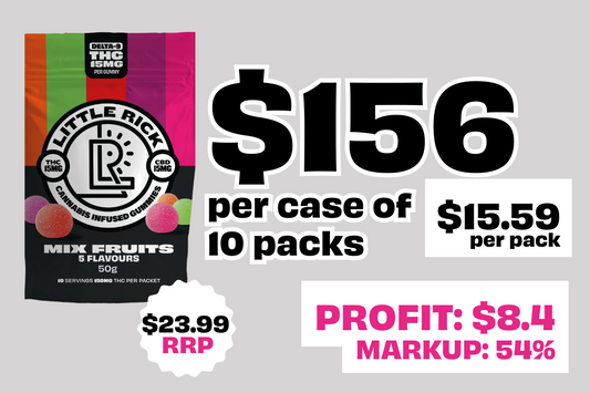 Mix Fruit Gummies | 10 Case | Wholesale