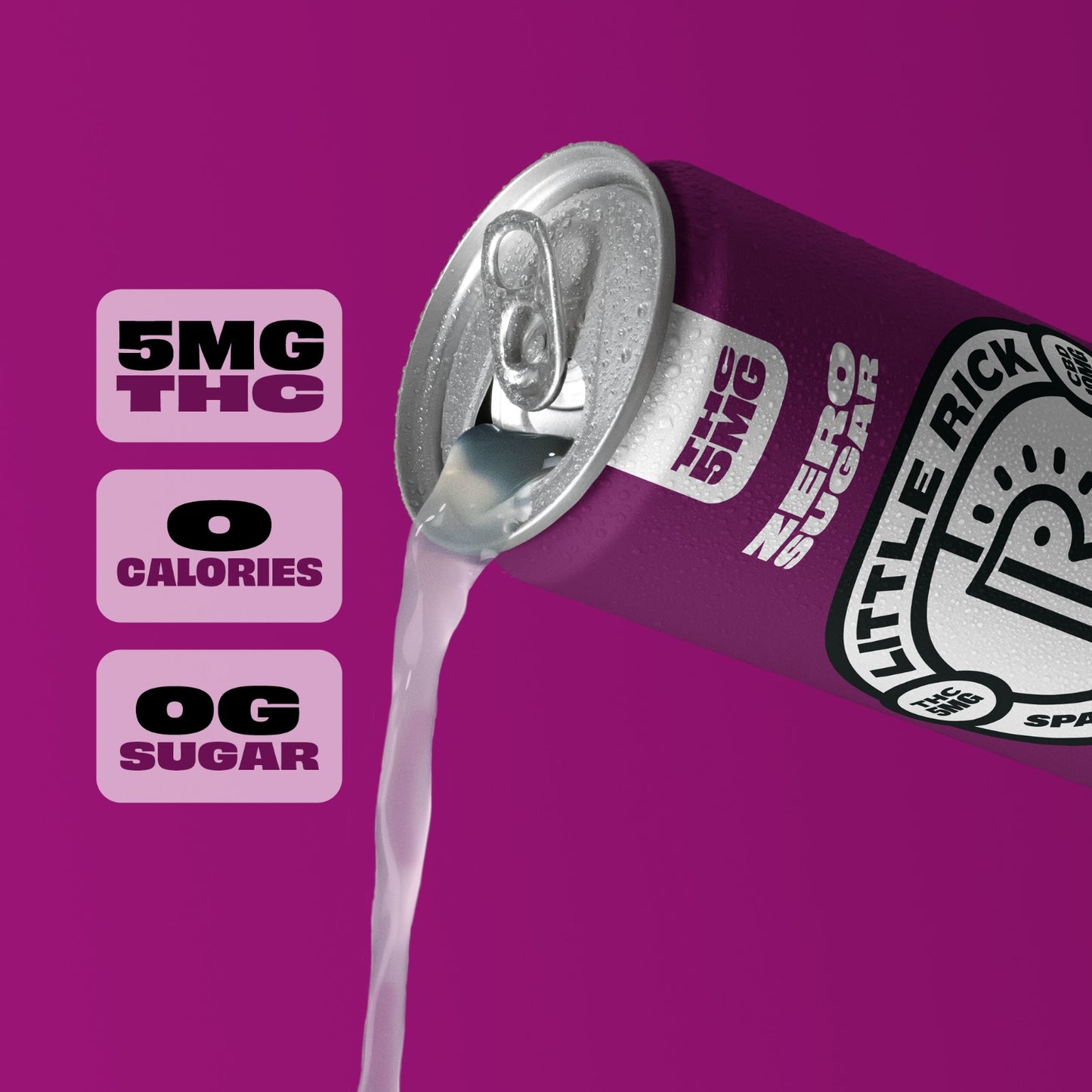 Black Cherry - 5mg THC Drink