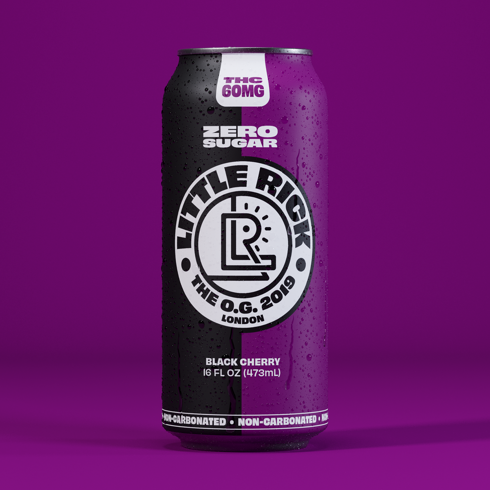 Black Cherry - 60mg THC Drink