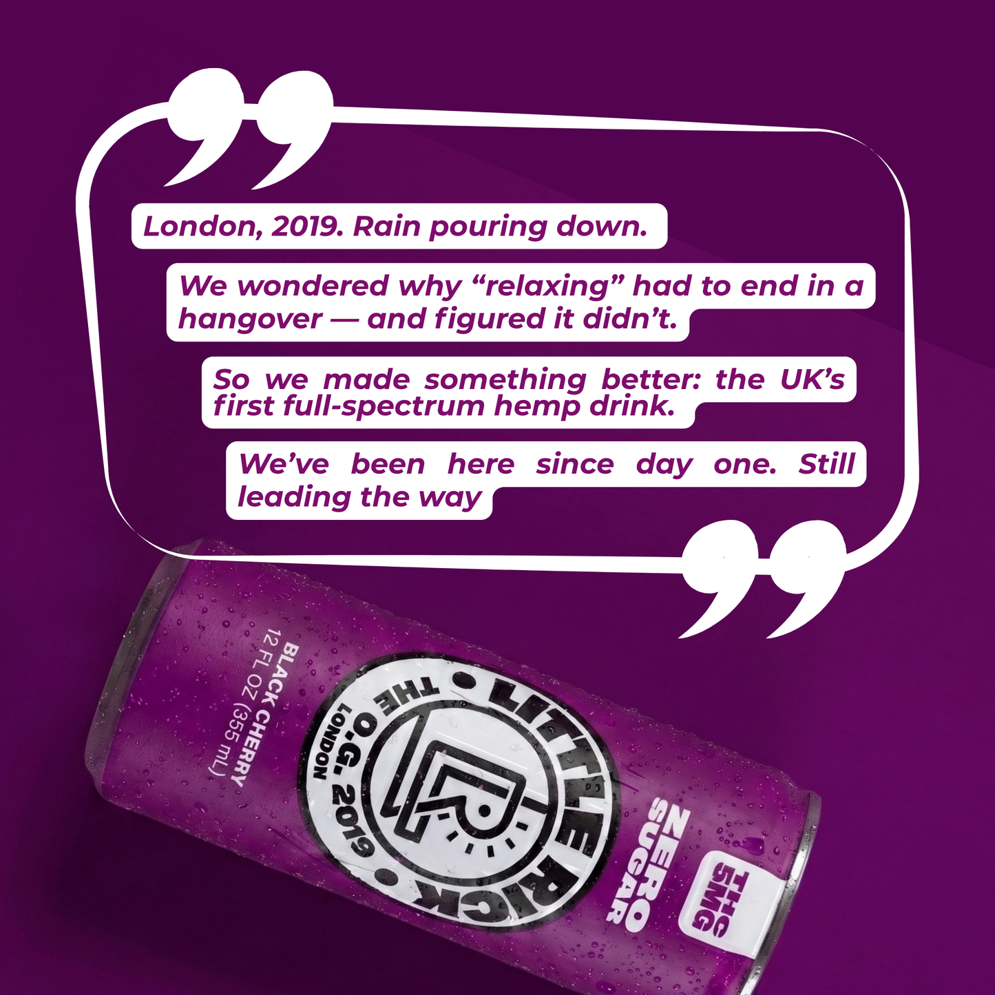 Black Cherry - 5mg THC Drink