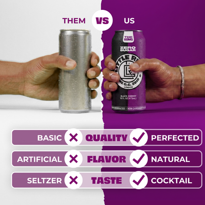 Black Cherry - 60mg THC Drink