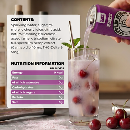 Black Cherry - 5mg THC Drink