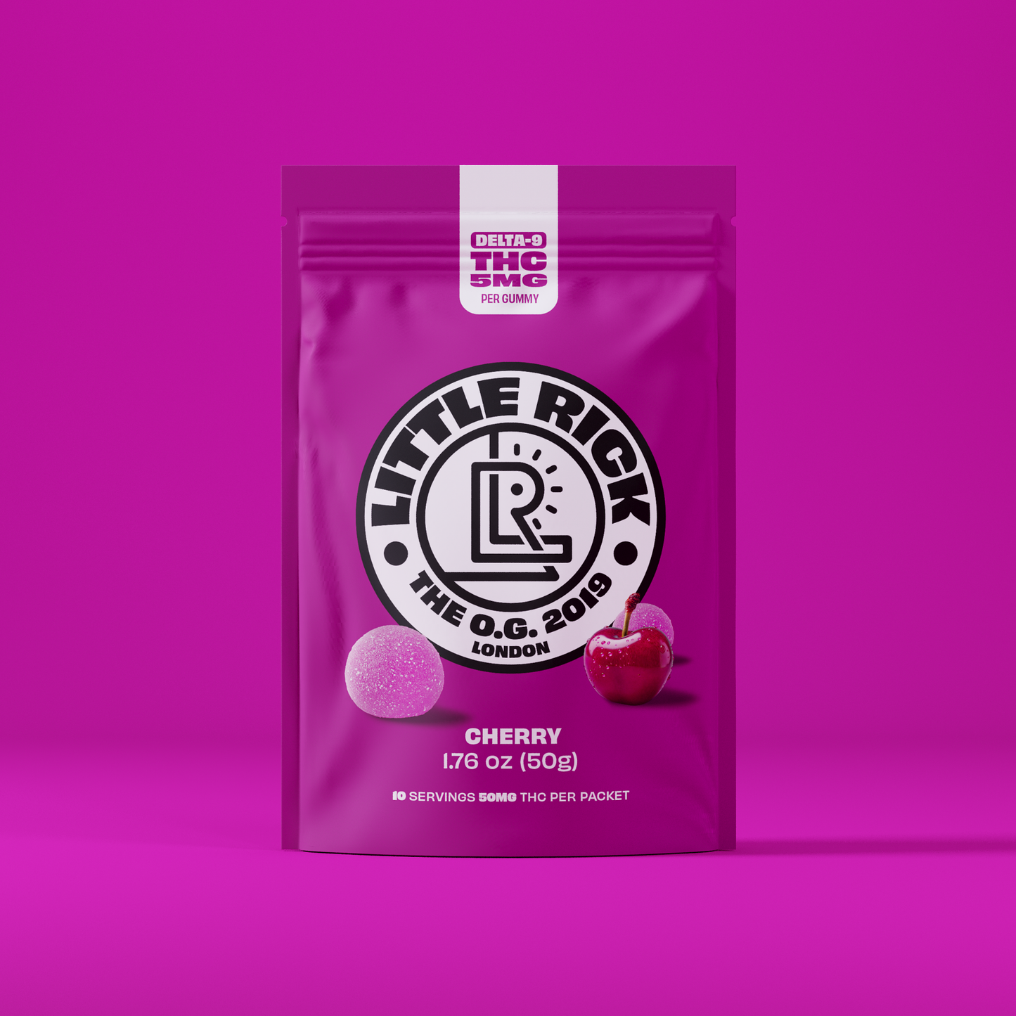 Cherry - Rapid Onset 5mg Delta-9 THC Gummies