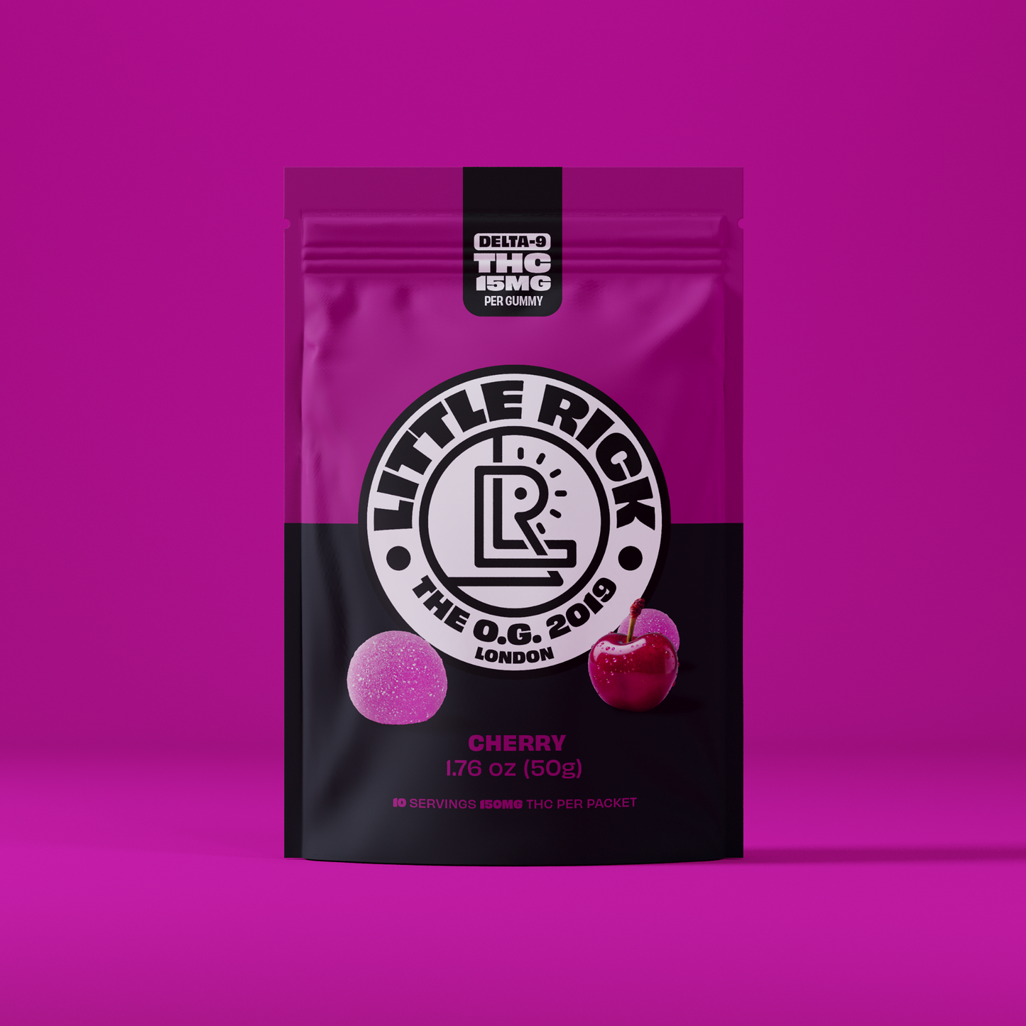 Cherry - Rapid Onset 15mg Delta-9 THC Gummies