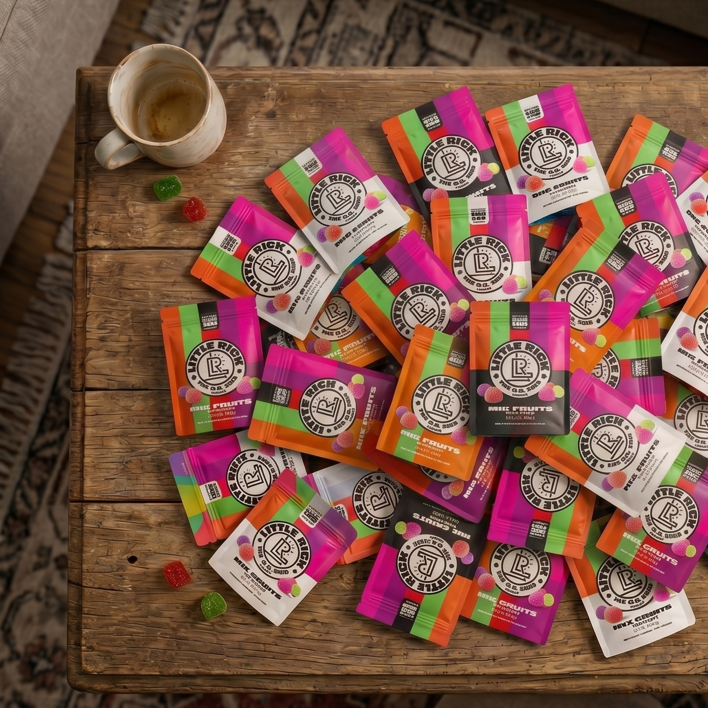 Mix Fruits - Rapid Onset 10mg Delta-9 THC Gummies