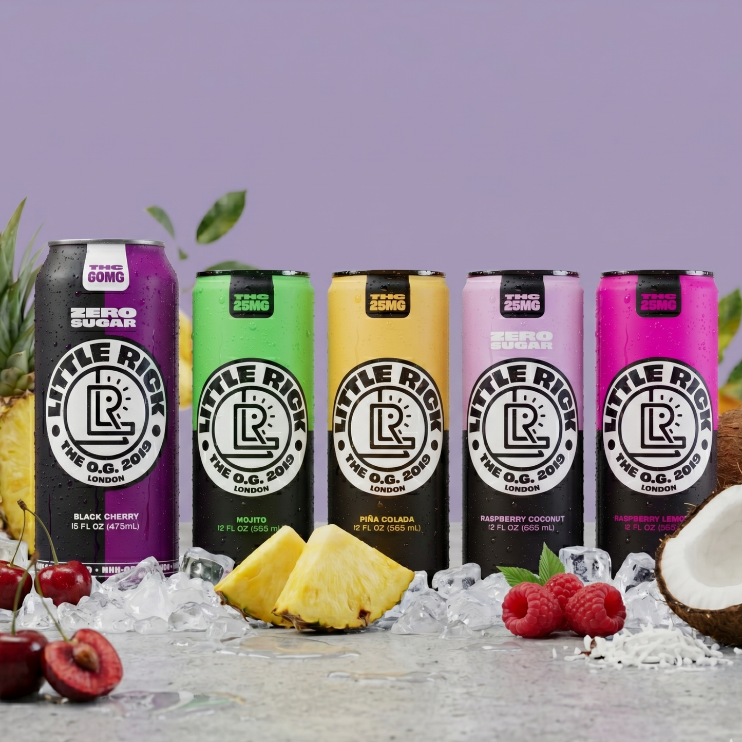 Black Cherry - 60mg THC Drink