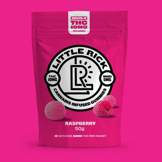 Raspberry - Rapid Onset 10mg Delta-9 THC Gummies