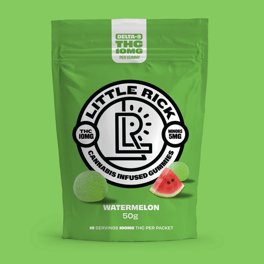 Watermelon - Rapid Onset 10mg Delta-9 THC Gummies
