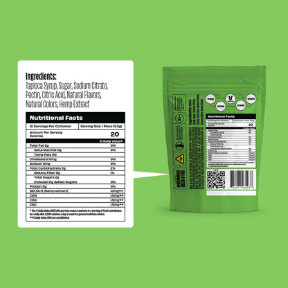 Watermelon - Rapid Onset 10mg Delta-9 THC Gummies