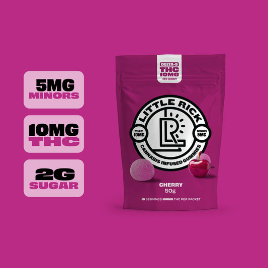Cherry - Rapid Onset 10mg Delta-9 THC Gummies