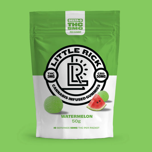 Watermelon - Rapid Onset 5mg Delta-9 THC Gummies