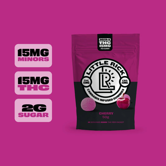 Cherry - Rapid Onset 15mg Delta-9 THC Gummies