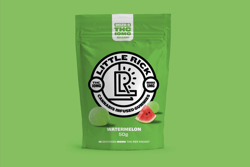 Watermelon - Rapid Onset 10mg Delta-9 THC Gummies