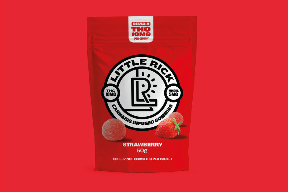 Strawberry - Rapid Onset 10mg Delta-9 THC Gummies
