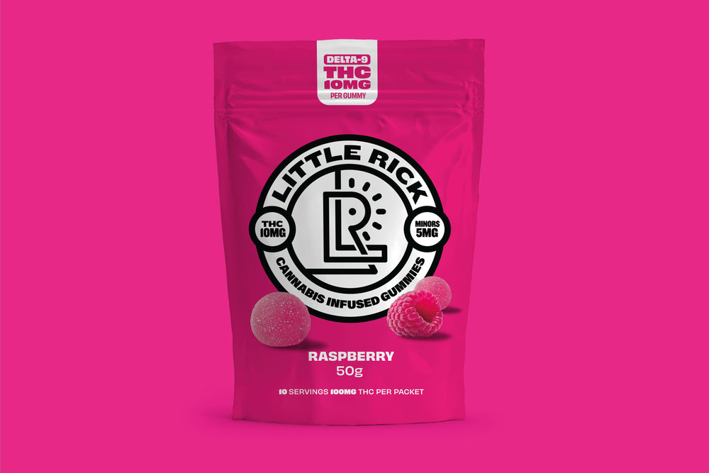 Raspberry - Rapid Onset 10mg Delta-9 THC Gummies