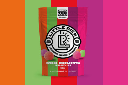Mix Fruits - Rapid Onset 10mg Delta-9 THC Gummies