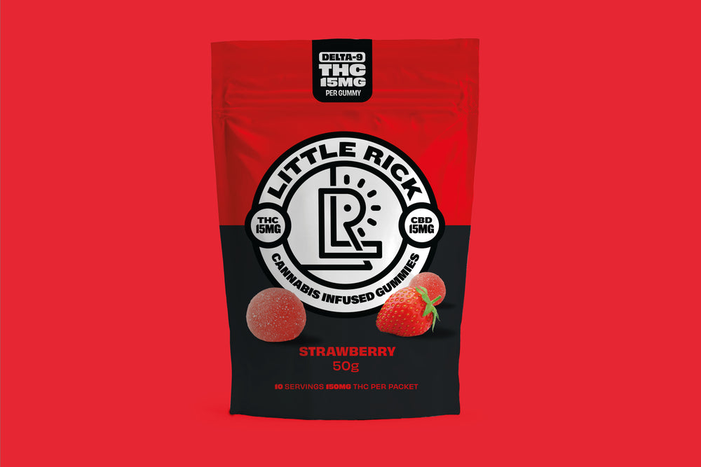 Strawberry - Rapid Onset 15mg Delta-9 THC Gummies