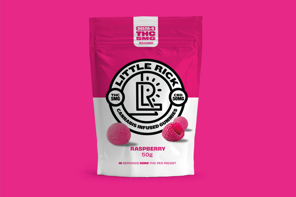 Raspberry - Rapid Onset 5mg Delta-9 THC Gummies