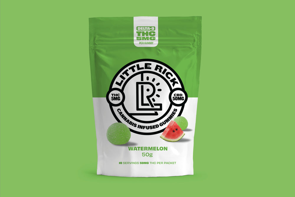 Watermelon - Rapid Onset 5mg Delta-9 THC Gummies