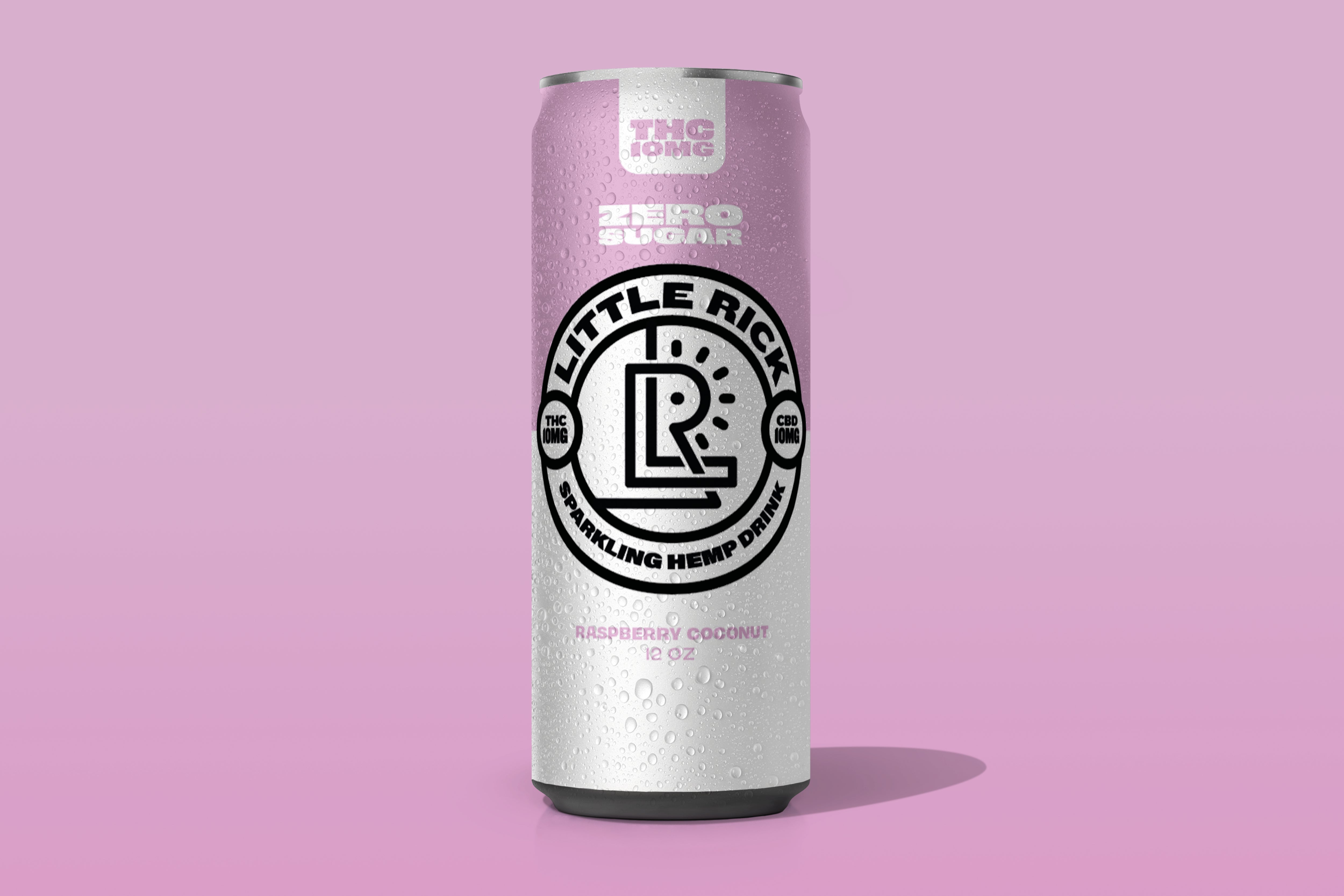 Raspberry Coconut - 10mg THC Drink