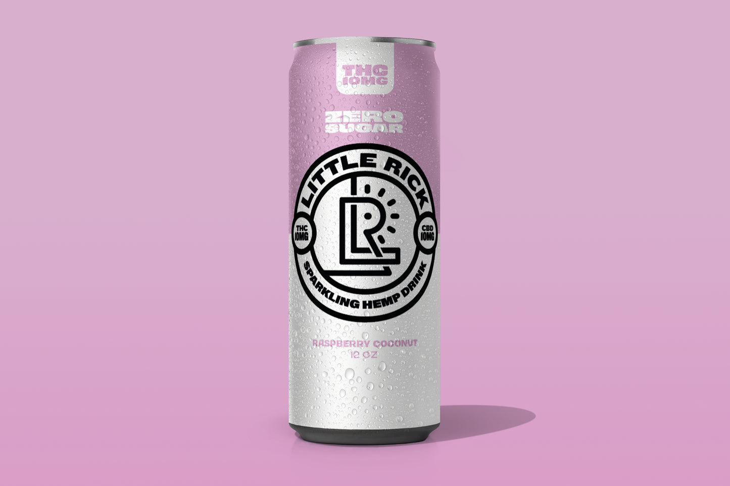 Raspberry Coconut - 10mg THC Drink