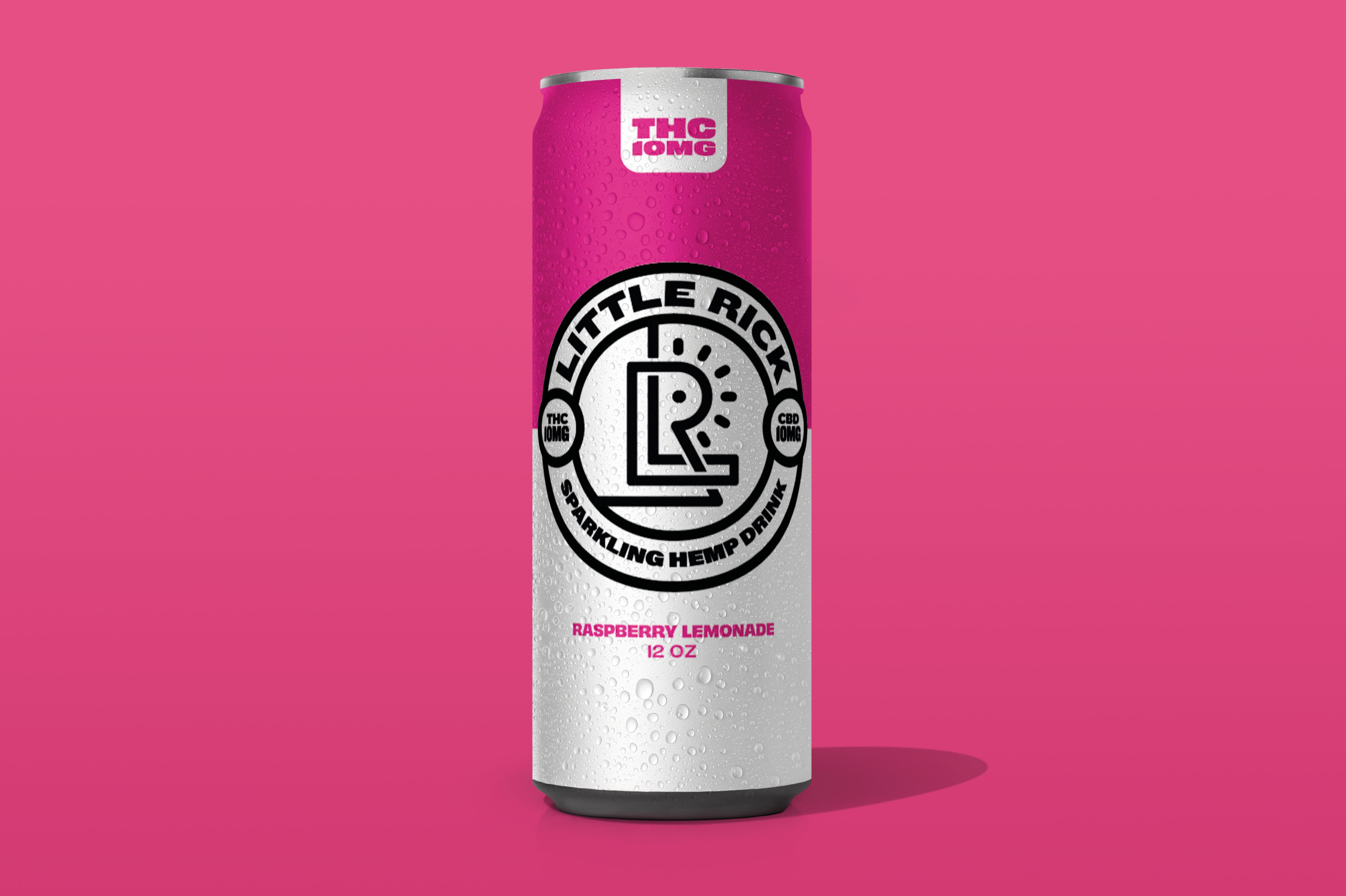 Raspberry Lemonade - 10mg THC Drink