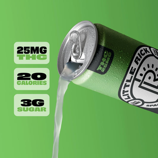 Mint & Lime - 25mg THC Drink