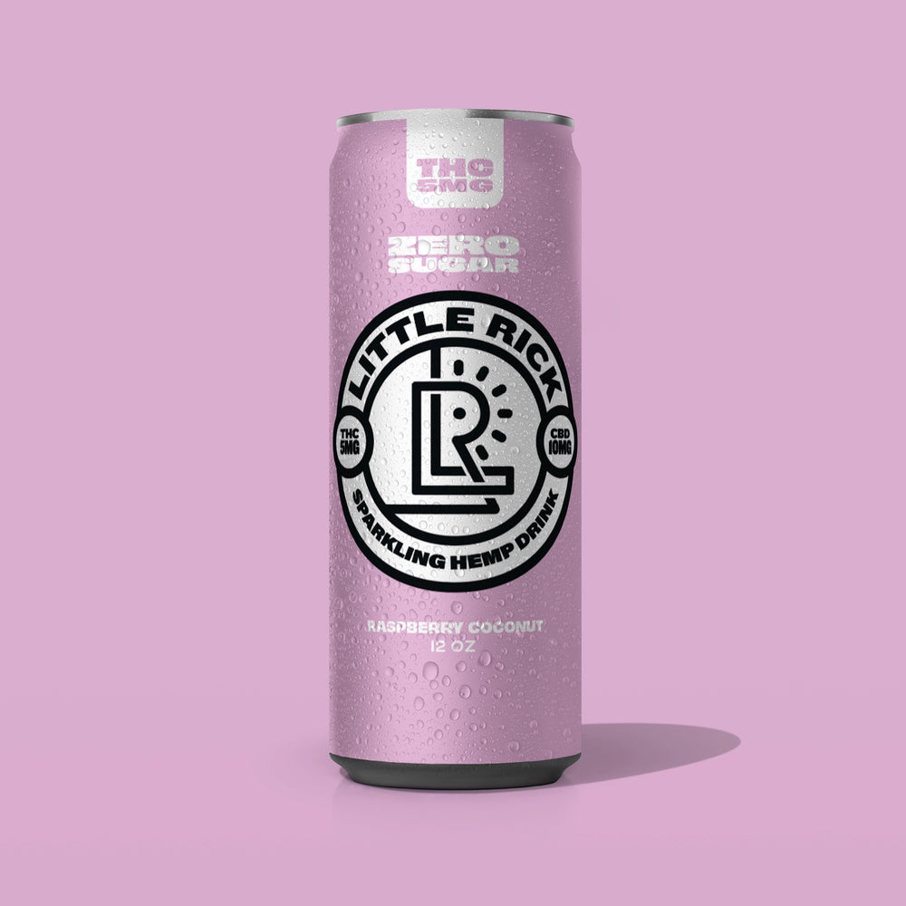 Raspberry Coconut - 5mg THC Drink