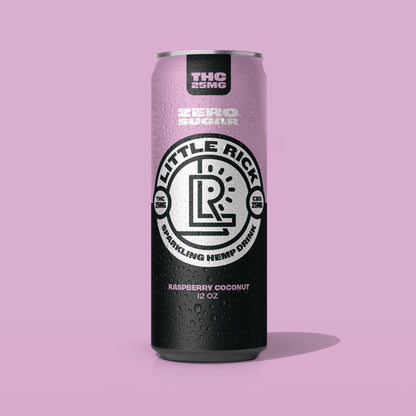 Raspberry Coconut - 25mg THC Drink