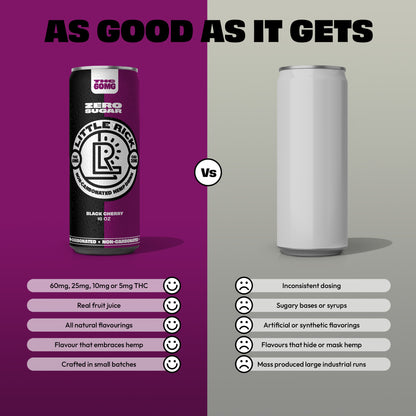 Black Cherry - 60mg THC Drink