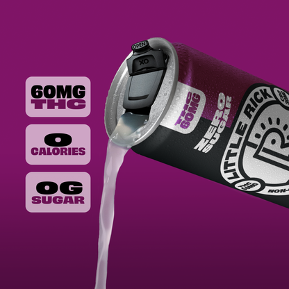 Black Cherry - 60mg THC Drink