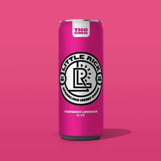 Raspberry Lemonade - 5mg THC Drink