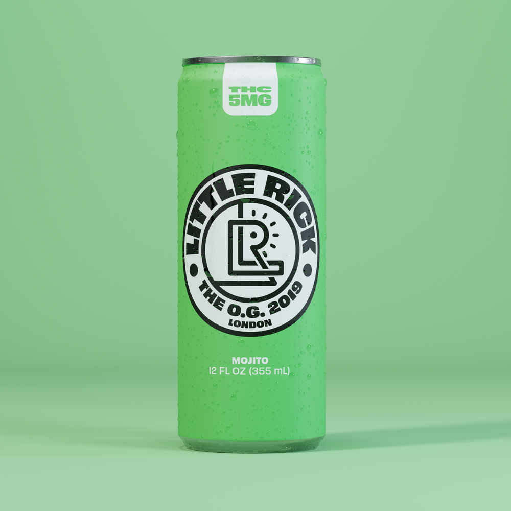 Mint & Lime - 5mg THC Drink