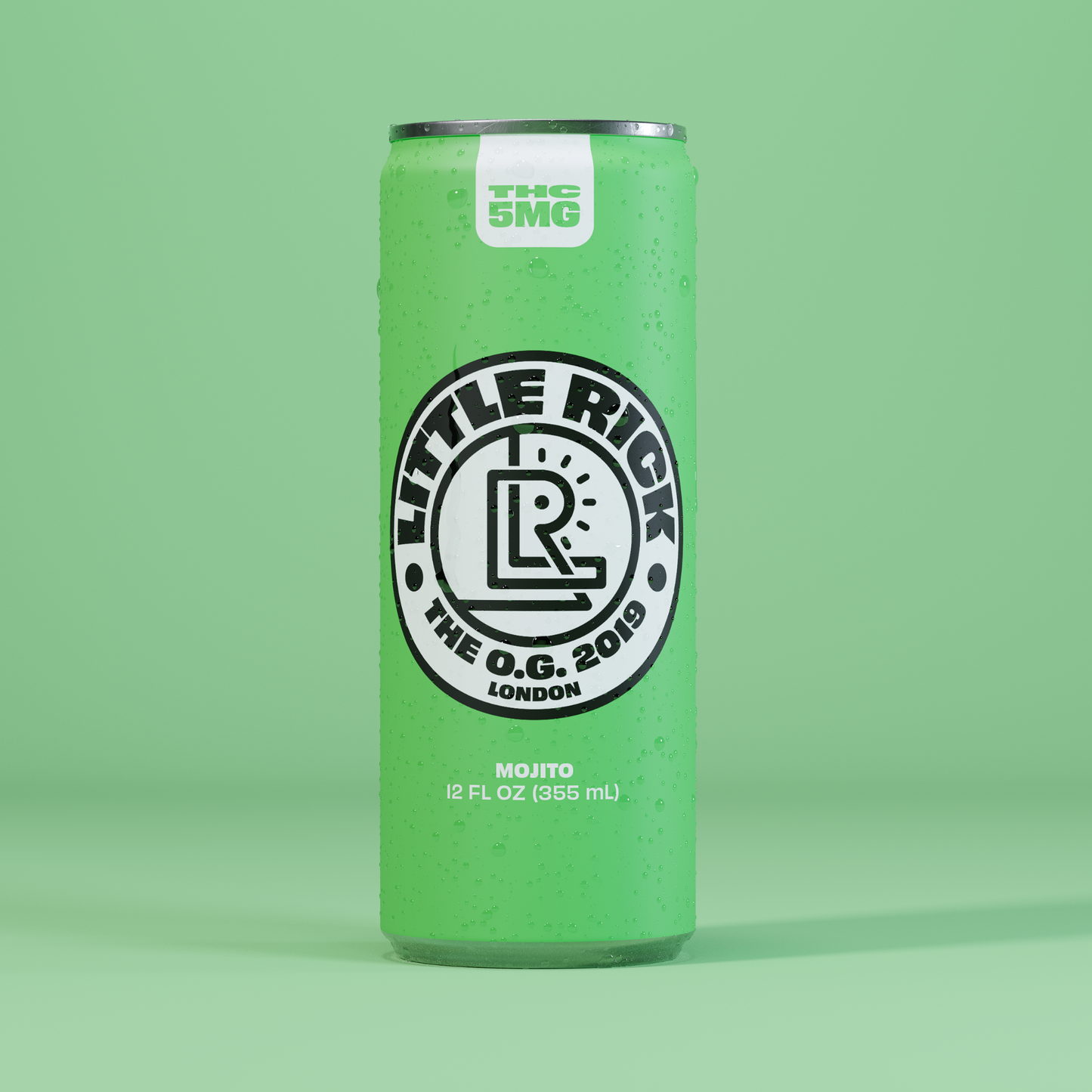Mint & Lime - 5mg THC Drink