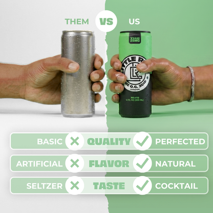 Mint & Lime - 25mg THC Drink
