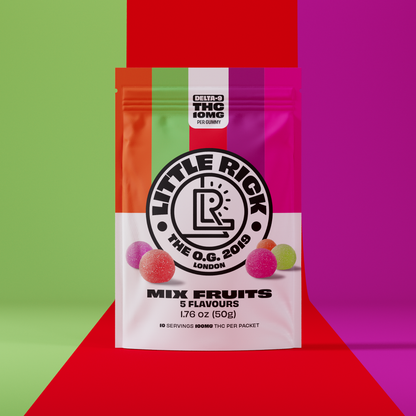 Mix Fruits - Rapid Onset 10mg Delta-9 THC Gummies