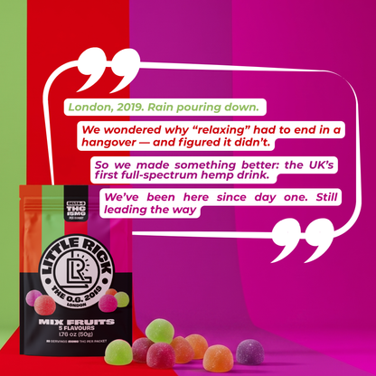 Mix Fruits - Rapid Onset 15mg Delta-9 THC Gummies
