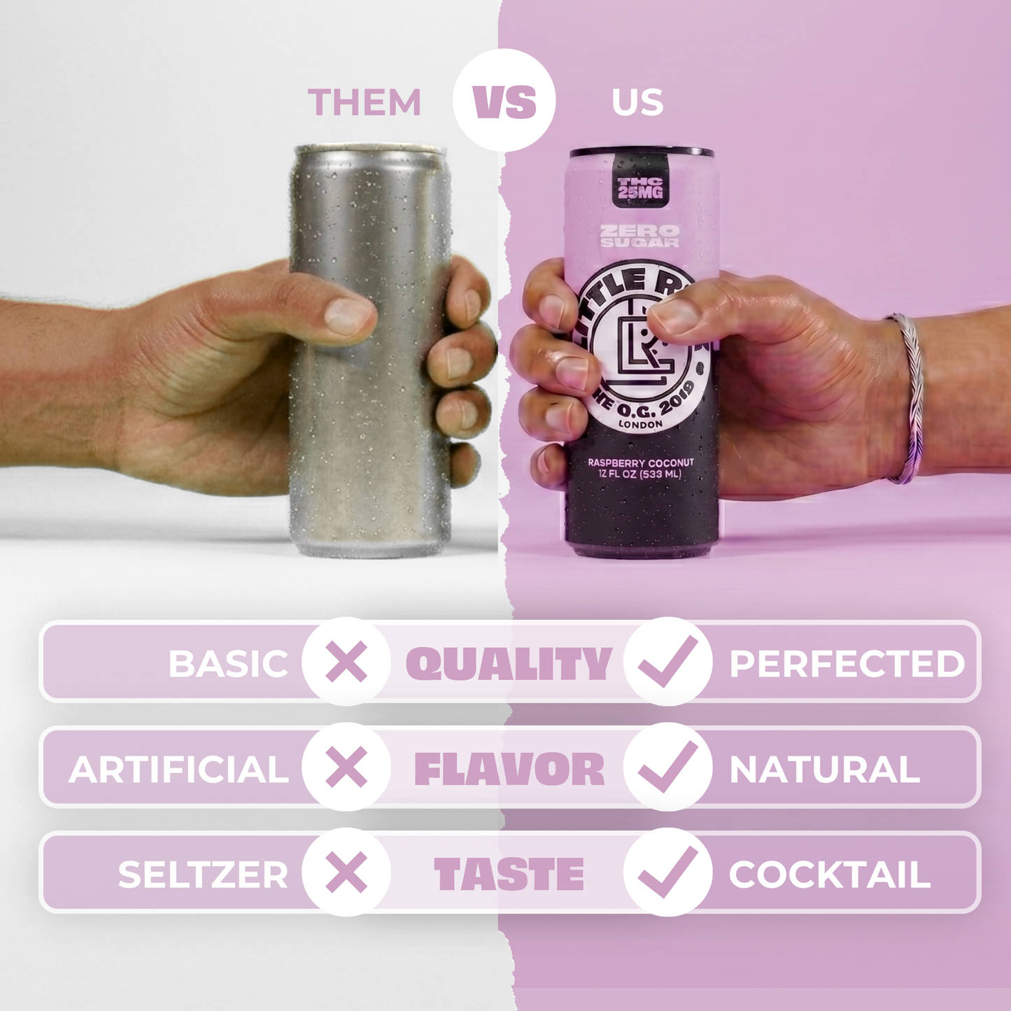 Mix Pack - 25mg THC Drink