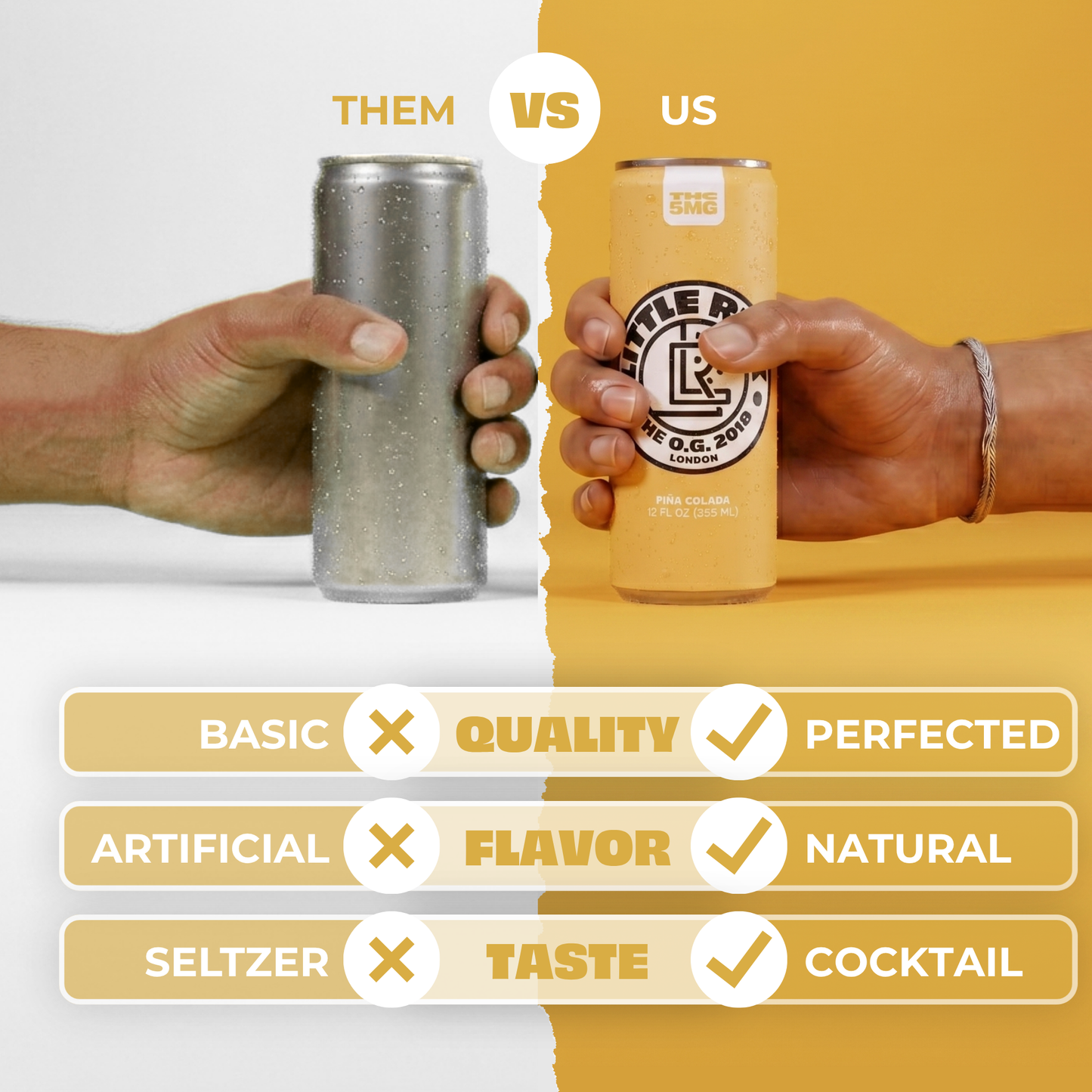 Piña - 5mg THC Drink
