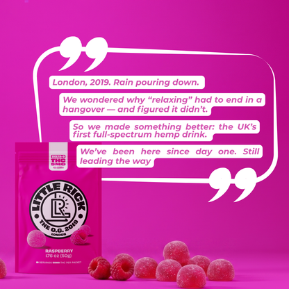 Raspberry - Rapid Onset 5mg Delta-9 THC Gummies