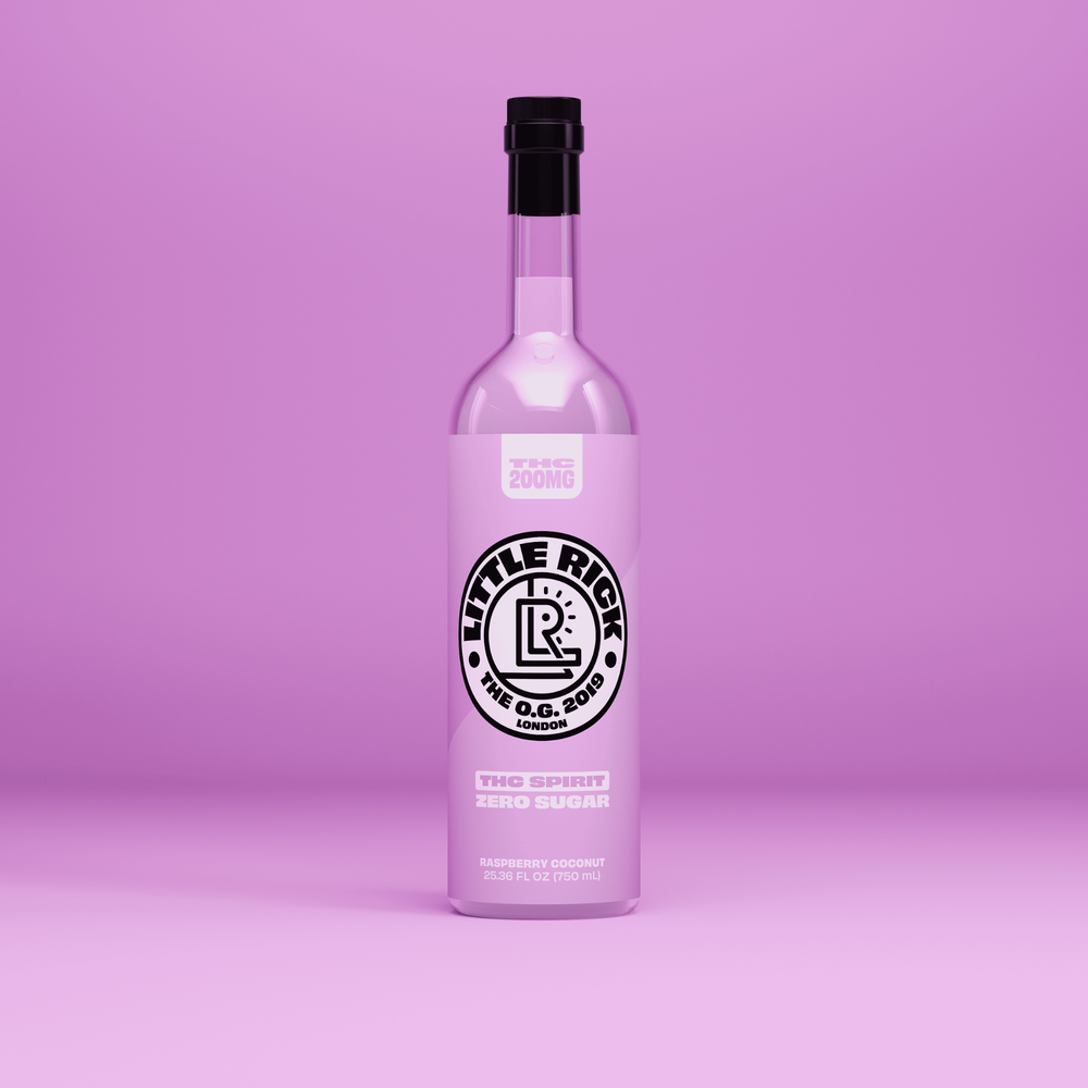 Raspberry Coconut 200MG THC Spirit